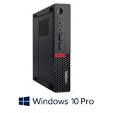 Mini PC Lenovo ThinkCentre M710q USFF, Core i5-7400T, SSD, Win 10 Pro